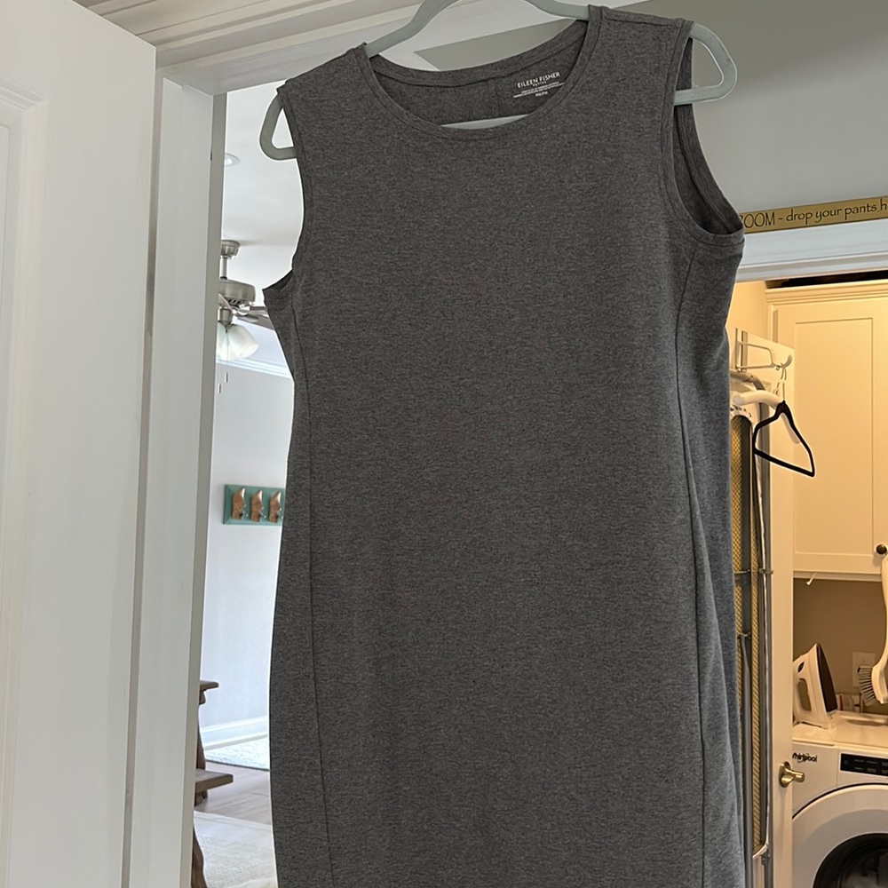 Eileen fisher cotton stretch dress